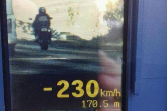 A velocidade foi a mais alta registrada nas estradas gaúchas em 2014