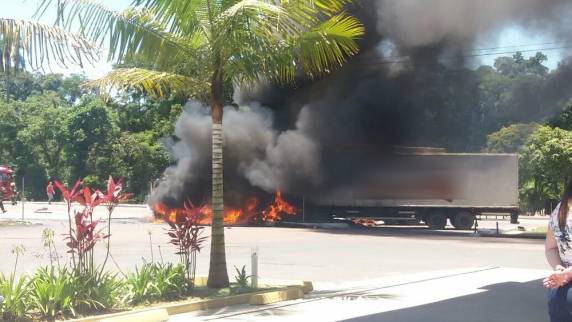 Acidente ocorreu no 

município de Lontras, no Vale do Itajaí