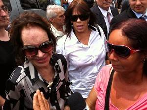 Viúva do ex-presidente está em São Borja com filhos e netos.