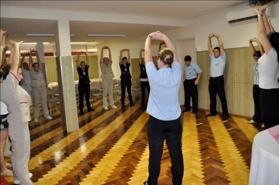 Instituição promoveu atividades aos colaboradores no dia 7 de abril