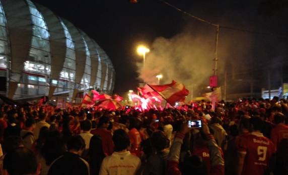 Centro 

de Visitantes do Beira-Rio virou um memorial com feitos do camisa 9