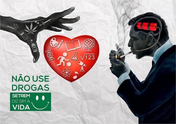Campanhas do Programa de Apoio ao Estudante de Ensino Superior instigam à reflexão sobre os perigos das drogas