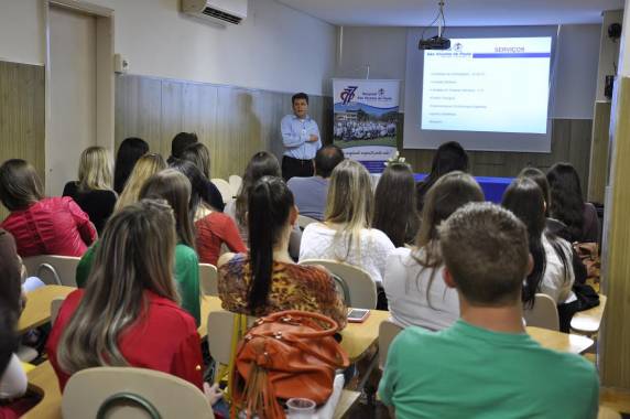 39 alunos da Setrem participaram de integração para conhecer a instituição