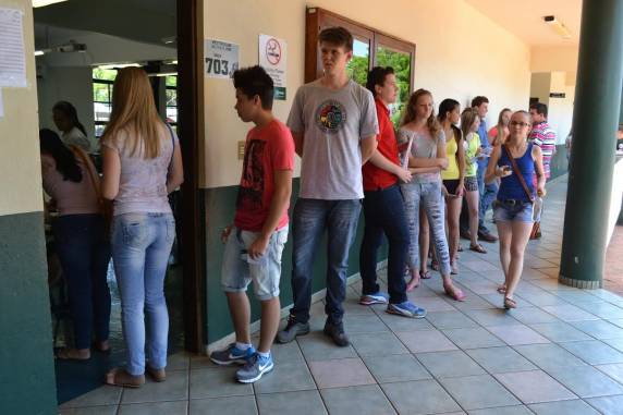 Prova foi realizada por 639 candidatos na tarde de sábado, no Campus da Instituição