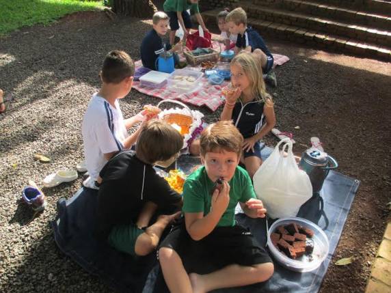 Atividade dos alunos da 

professora Marina Zucatto foi motivada pelo livro Camilão, o Comilão