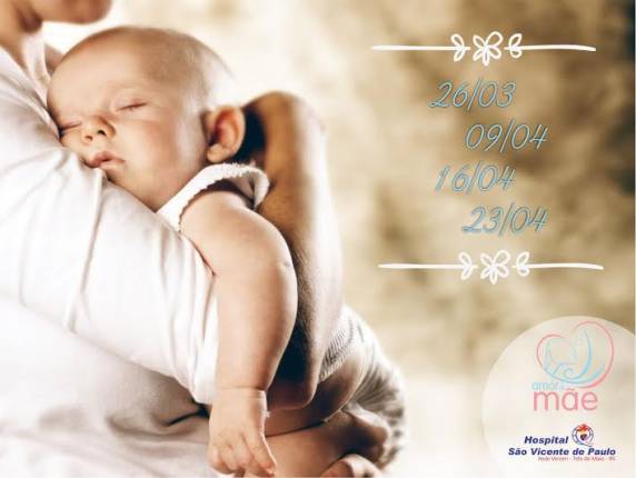 Projeto social do HSVP é gratuito e destinado às gestantes de toda a 

região