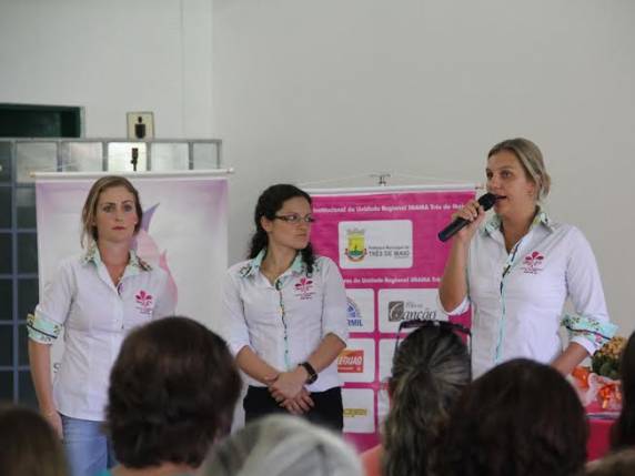 Palestras abordaram a saúde da mulher