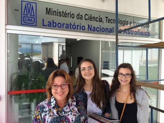 Viagem foi recebida como prêmio em concurso nacional com o trabalho Galáxia NGC 2207