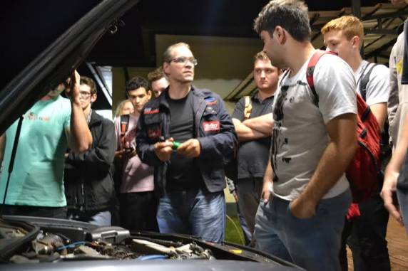 Atividade realizada nesta sexta-feira reuniu as turmas do 1º e do 3º semestres do Curso Técnico