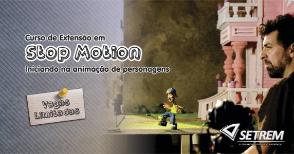 Técnica de animação consiste em personagens e cenários modelados e fotografados para posteriormente, através de edição, gerar movimento em vídeo