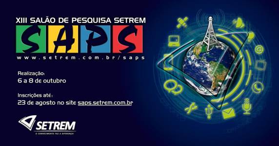 SAPS será realizado de 6 a 8 de outubro. Prazo para envio de trabalhos encerra em 23 de agosto