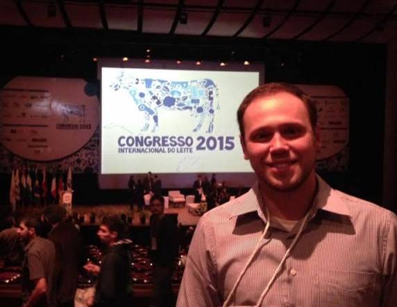 Giovani Kolling participou do evento itinerante realizado na FIERGS em Porto Alegre com o intuito da constante atualização sobre a cadeia produtiva do leite