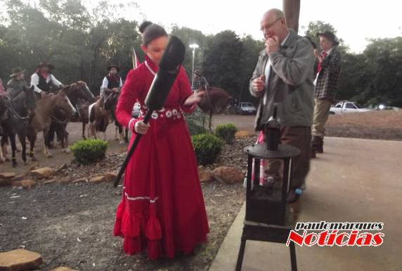 Em Três de Maio o símbolo gaúcho vai chegar no domingo