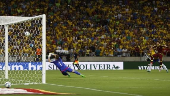 Gols brasileiros 

foram marcados por Willian e Ricardo Oliveira