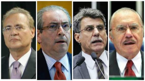 Procurador da República pediu prisão de Renan, Cunha, Jucá e Sarney