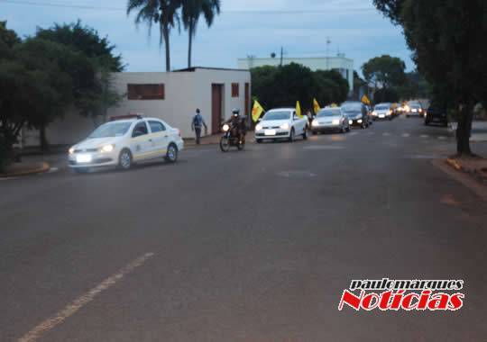O final de tarde foi marcado pela movimentação do Cpers