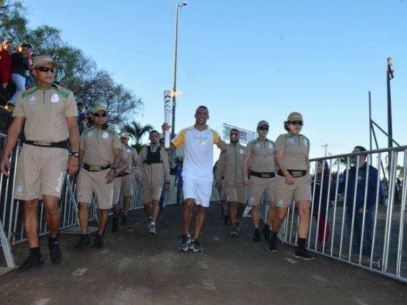 Primeira cidade foi São Lourenço do Oeste, com percurso de 2 km
