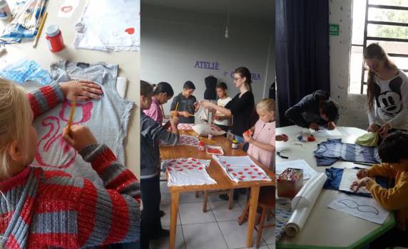 Ação realizada pela acadêmica da SETREM Marina Hertz Knob foca na customização a favor da autoestima dos adolescentes que frequentam Associação do Bem-estar do Menor de 

Crissiumal