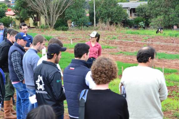 Atividade foi realizada na Área Experimental do Campus da Instituição, como atividade integrante do componente curricular 

Plantas Forrageiras