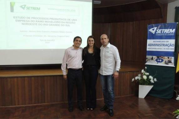 Janaina Aline Poersch 

e Peterson Ribeiro Goulart participarão do maior evento da graduação em Administração da América Latina