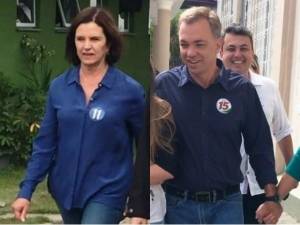 Gean (PMDB) obteve 40,39% e Angela (PP), 24,57% dos votos válidos