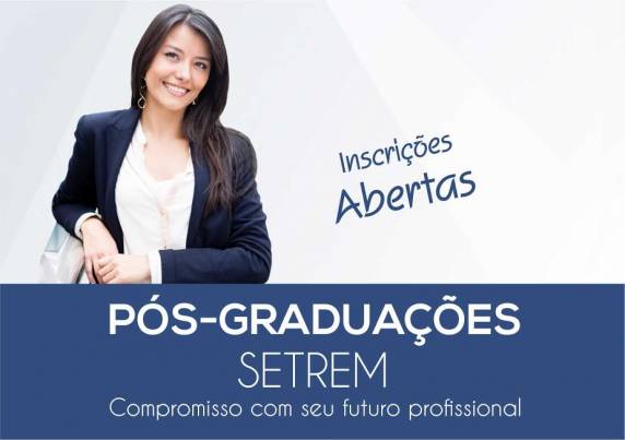 Opções 

são Gestão de Marketing e Comunicação, Neurociências e Aprendizagem, Extensão Rural e Gerenciamento de Projetos PMI