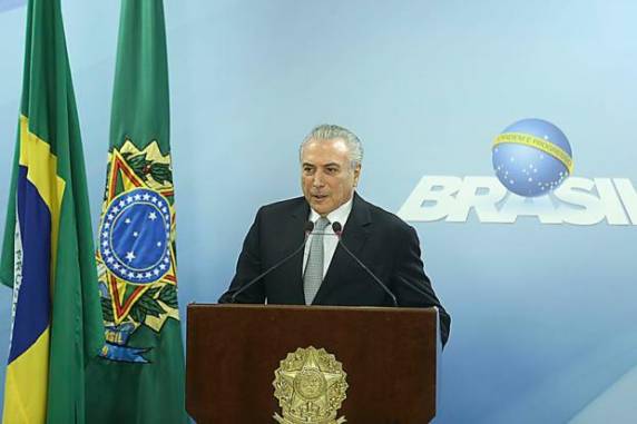 Presidente é suspeito de ter 

autorizado a compra do silêncio do deputado cassado Eduardo Cunha