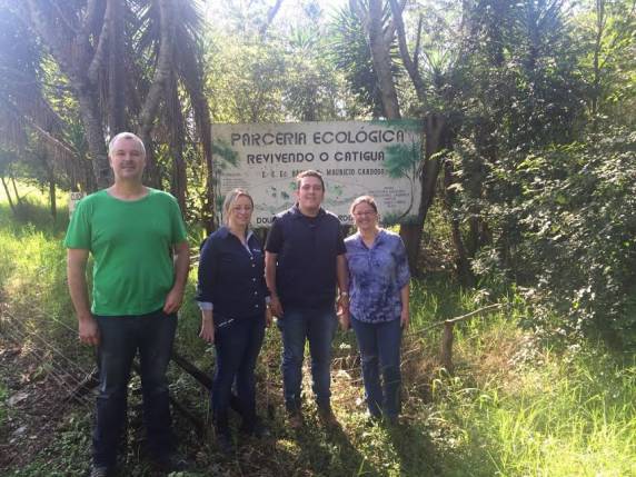 Docentes e acadêmico do curso de Agronomia da instituição estiveram em 

Ijuí e em Dr. Maurício Cardoso