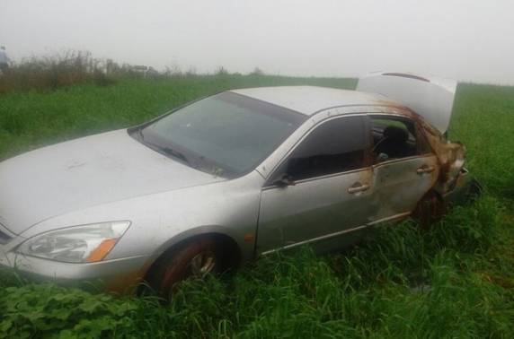 Os cinco ocupantes do veículo sofreram apenas ferimentos leves