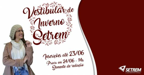 Processo seletivo oferece vagas para Administração, Direito, Enfermagem, Engenharia de Produção, 

Pedagogia, Psicologia e Sistemas de Informação