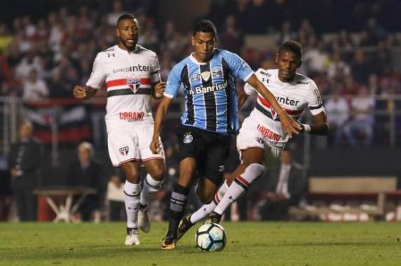 Pedro Rocha marcou o gol gremista no Morumbi