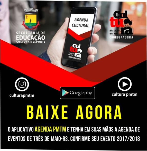 Aplicativo apresenta agenda cultural e aproxima Coordenadoria da Comunidade