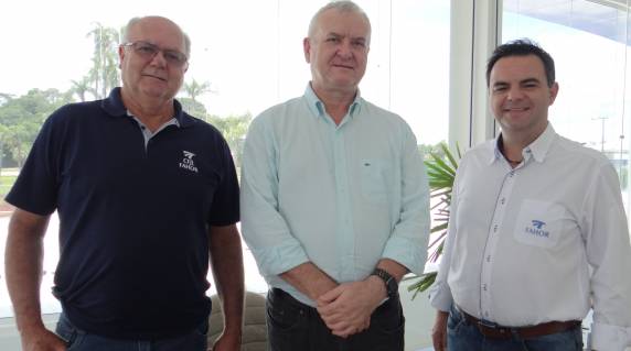 Vice-presidente da ABRUC, Ney José Lazzari, Reitor da UNIVATES ? Universidade do Vale do Taquari, conheceu pessoalmente a FAHOR - Faculdade 

Horizontina