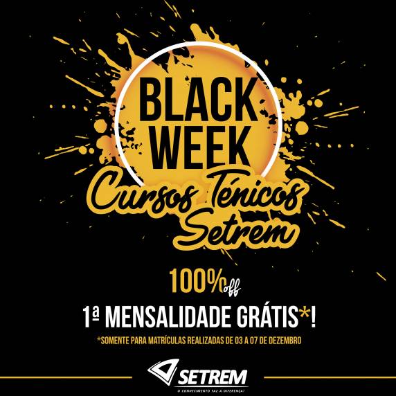 Novos 

estudantes que realizarem a matrícula entre os dias 3 e 7 de dezembro ganham 100% de desconto na primeira mensalidade