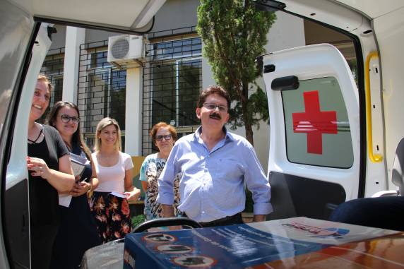 Nova ambulância vem para reforçar a frota de veículos da saúde para realização de atendimentos