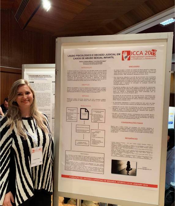 Cris Krindges apresentou trabalhos desenvolvidos no curso de Psicologia da Setrem