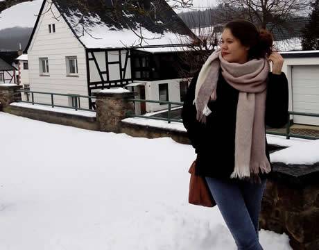 Olga Luísa Herbertz está concluindo sua formação em Licenciatura em Letras - Português e Alemão, pelo Instituto de Formação de Professores de Língua Alemã (IFPLA)