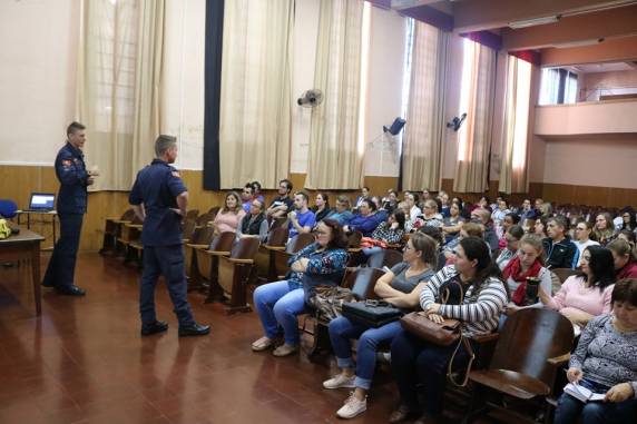 A formação foi realizada em atendimento a Lei Nº 13.722/2018, conhecida como Lei Lucas