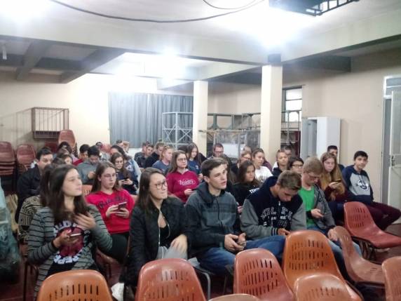 Atividade fez parte do programa Jovens Talentos em TI e foi desenvolvida com estudantes do Ensino Médio da Escola Estadual Barão do Rio Branco, de Boa Vista do Buricá