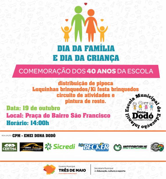 Programação acontecerá na Praça do Bairro São Francisco
