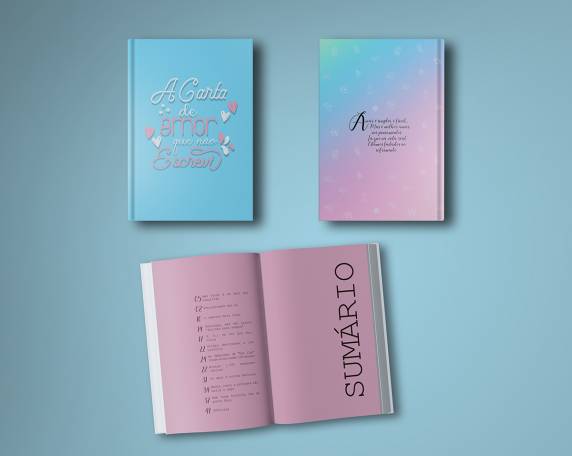 Livro intitulado ?A carta de amor que não escrevi? foi organizado pelas alunas do curso técnico em Comunicação Visual