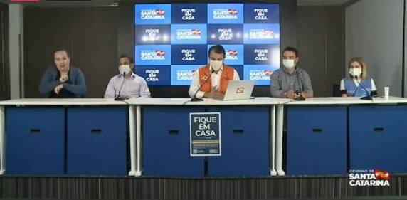 São 853 pacientes com Covid-19 em SC. Óbitos mais recentes foram em Braço do Norte e Camboriú