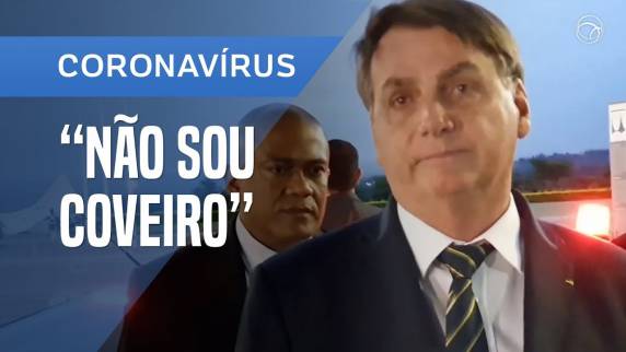 Presidente evitou comentar o avanço do número de óbitos e também o erro do Ministério da Saúde ao divulgar, por engano, um recorde diário de vítimas fatais no país