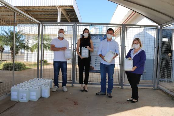 Doações foram recebidas de empresas, instituições e comunidade em geral