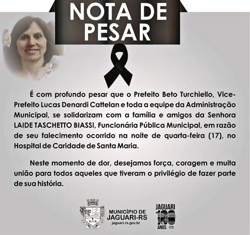 Os dois estiveram internados no Hospital Caridade Astrogildo de Azevedo em Santa Maria