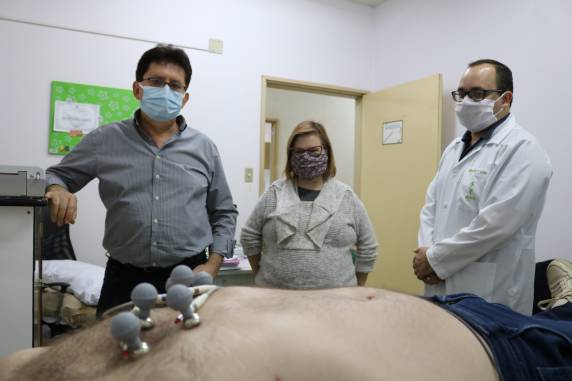 A aquisição foi entregue para ESF Viva Mais do Bairro São Pedro e para a ESF Viva Bem do Bairro Promorar