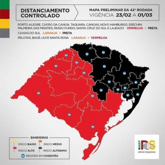 Aulas presenciais não devem ser retomadas nas regiões com risco altíssimo a partir de terça, caso recursos não sejam aceitos, mas governo recomenda que medidas já sejam adotadas na segunda