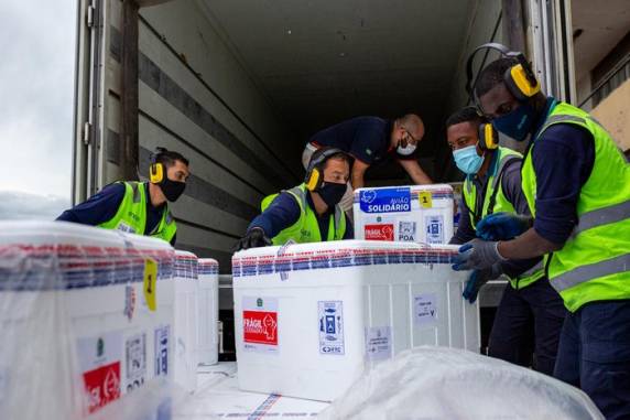 Aeronaves da Brigada Militar e da Polícia Civil serão usadas para transportar o material