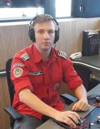 Jairê Michel Engler se tornou comandante em 2020, mas fazia parte dos Bombeiros Mirins desde os 12 anos