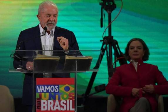O ex-governador de São Paulo participou virtualmente da solenidade que selou a aliança com o petista, pois testou positivo para a covid-19